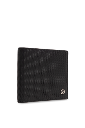 Giorgio Armani Leather wallet with logo