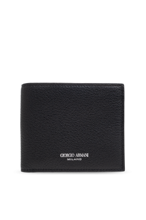 Lederportemonnaie mit Logo