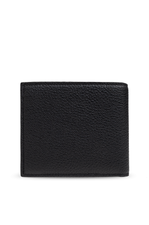 Giorgio Armani Cartera de cuero con logo