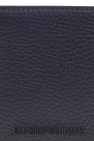 Emporio Armani Leather wallet with logo