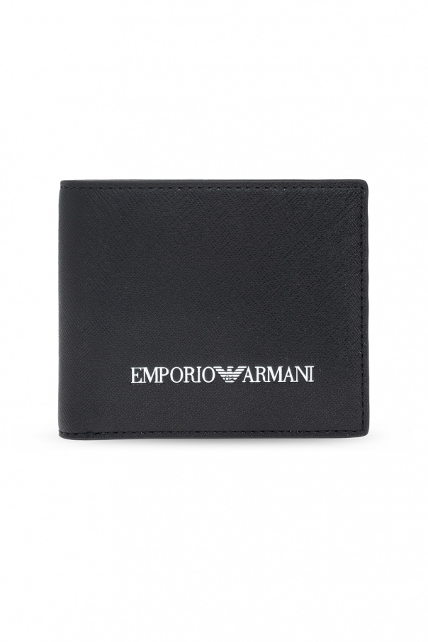 Emporio Armani Bifold wallet with logo