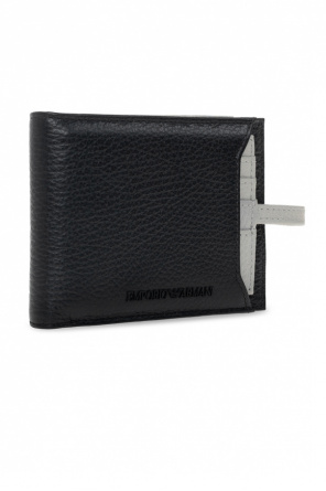 Emporio Armani Bi-fold wallet with logo