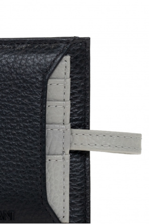 Emporio armani neck Bi-fold wallet with logo