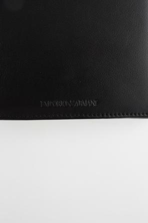 Emporio Armani Embossed Logo 'Coin' Wallet