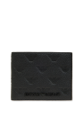Emporio Armani Monogrammed leather wallet