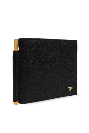 Tom Ford Estojo de cartão em couro