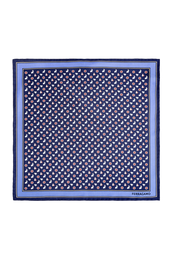 Silk pocket square od FERRAGAMO