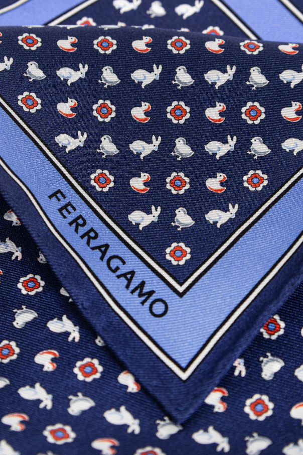 FERRAGAMO Silk pocket square