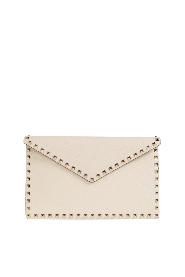 Leather studded clutch od Valentino Garavani