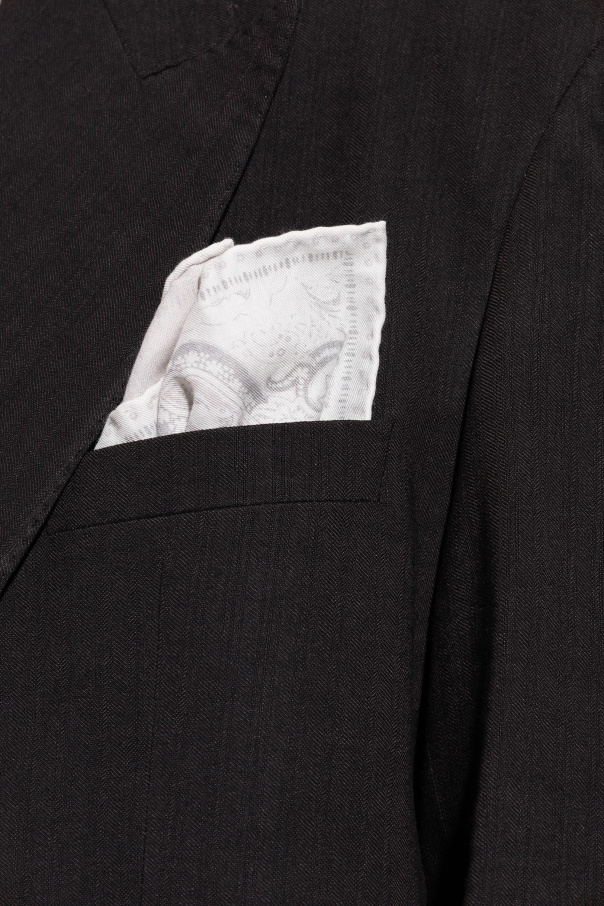 Eleventy Patterned pocket square