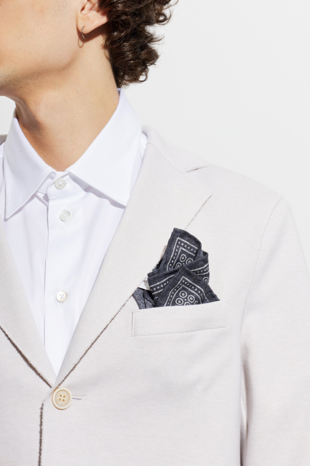 Eleventy Patterned pocket square