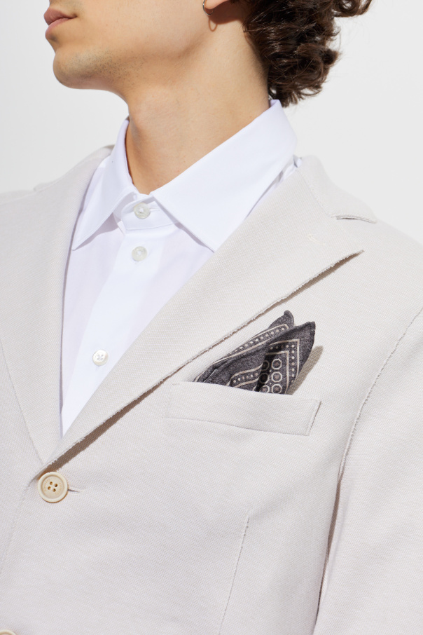 Eleventy Patterned pocket square