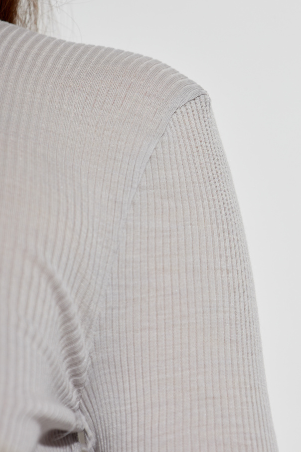 Hanro Dessous-Top mit Stehkragen