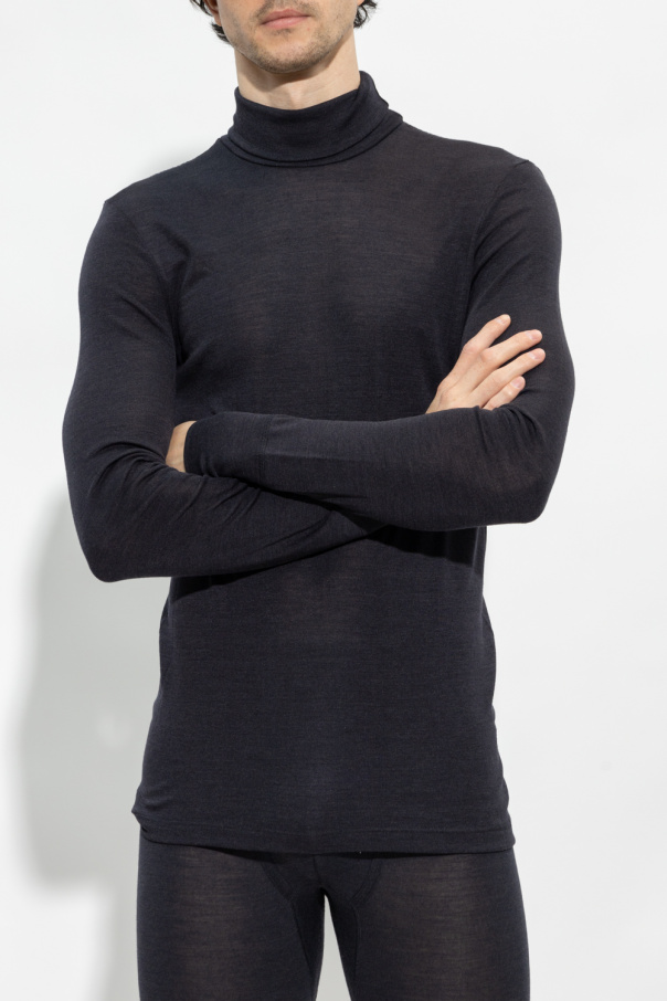 Hanro Turtleneck knotted sweater with long sleeves