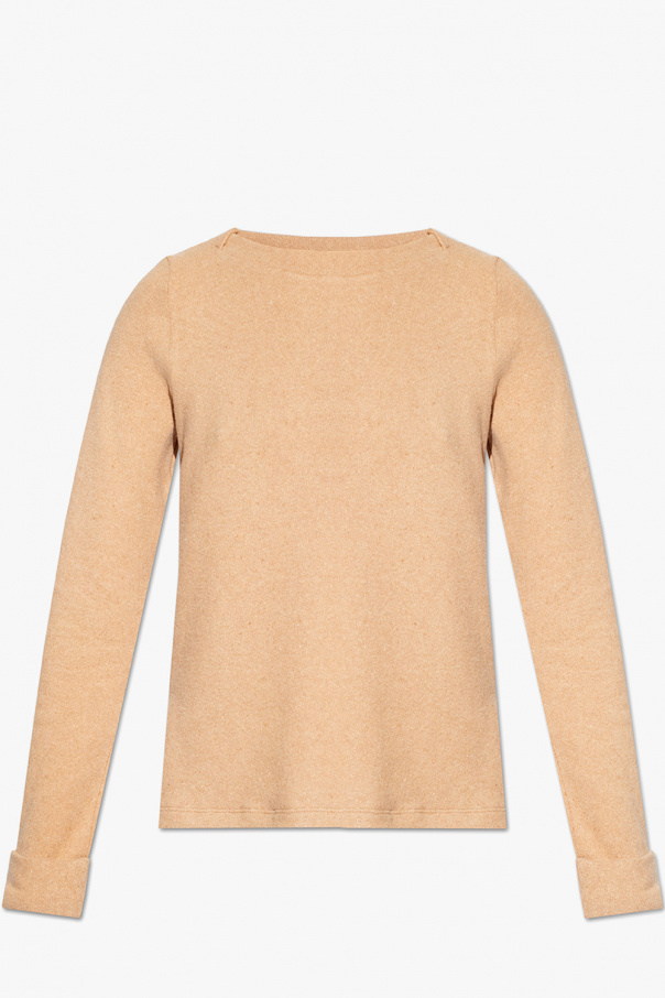 Hanro Sweatshirt with rolled-up sleeves