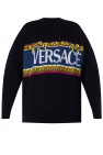 Versace NAVY BLUE Sweater with logo