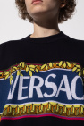 Versace NAVY BLUE Sweater with logo