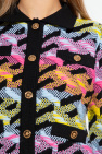Versace MULTICOLOUR Cardigan with ‘La Greca’ motif