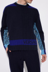 Versace Silk sweater with logo