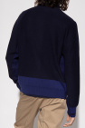 Versace Turtleneck Ribbed Sweater