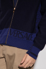 Versace Turtleneck Ribbed Sweater