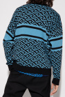 Versace Wool sweater with logo