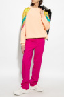 Versace Polo Ralph Lauren Svart kabelstickad sweatshirt med rund halsringning