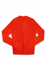 Versace Kids ORANGE Ribbed cardigan
