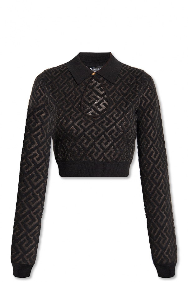 Versace Top with ‘La Greca’ pattern