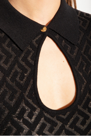 Versace Top with ‘La Greca’ pattern