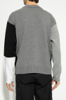 Versace Stone Island zip-up cotton hoodie