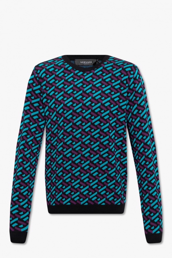 Versace Sweater with La Greca pattern