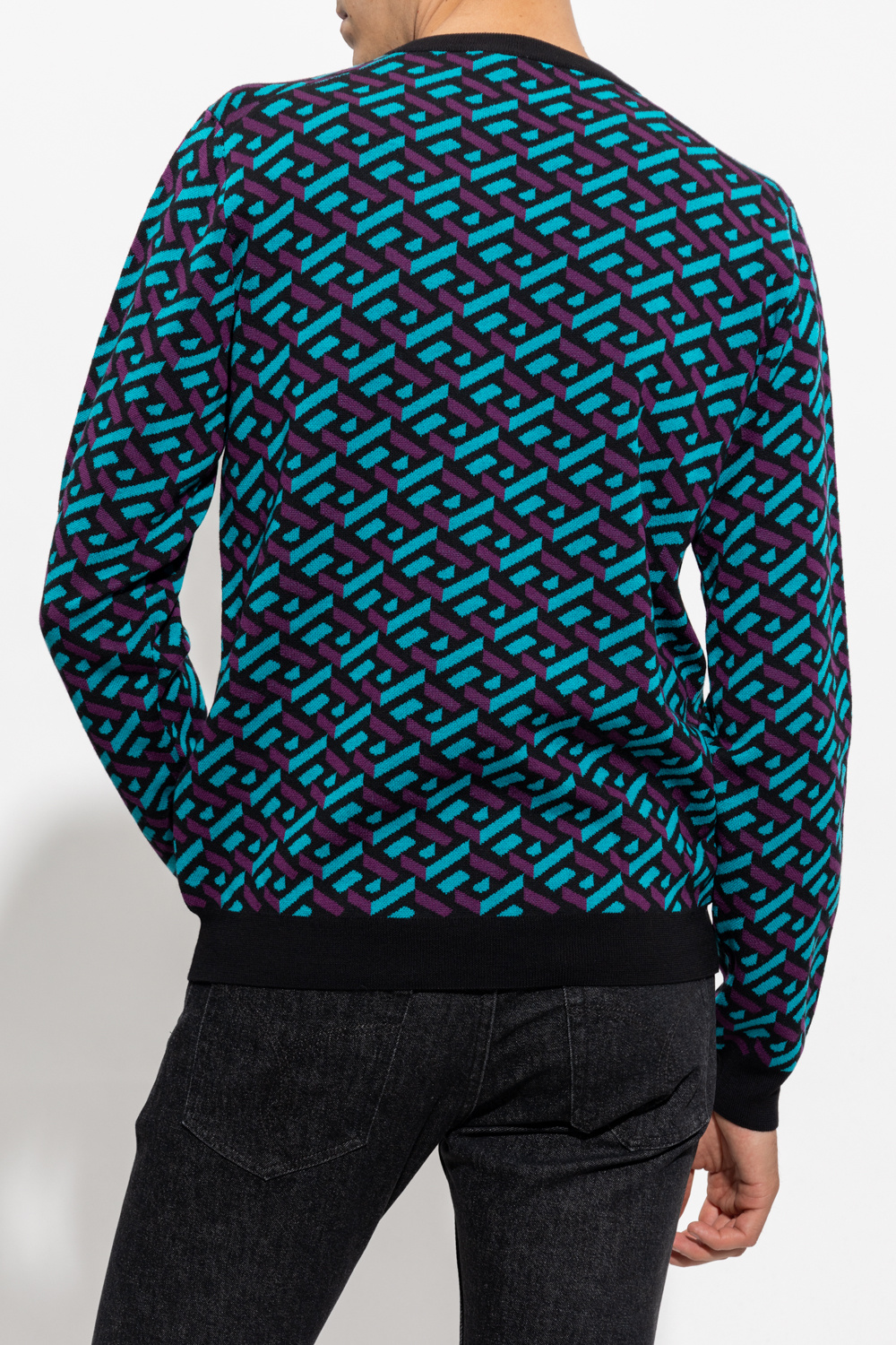 Versace Sweater with La Greca pattern