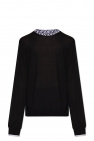 Versace Wool telephone-print sweater