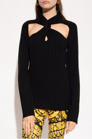 Versace Cut-out sweater