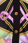 Versace MULTICOLOUR Cardigan with ‘I Ventagli’ print