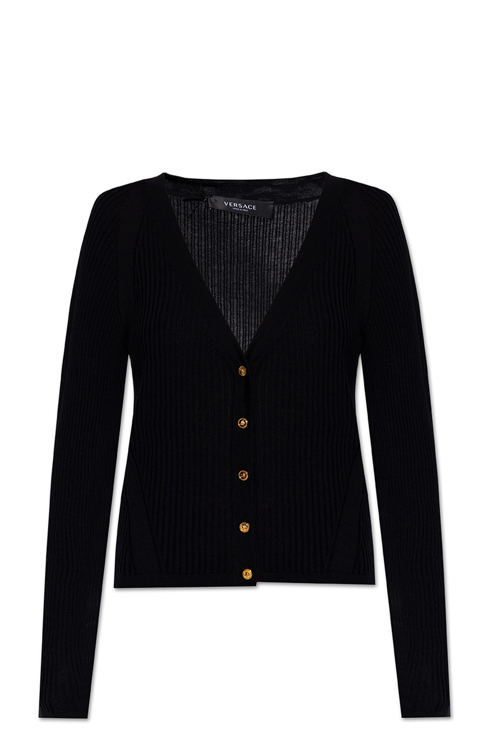 Versace Ribbed cardigan