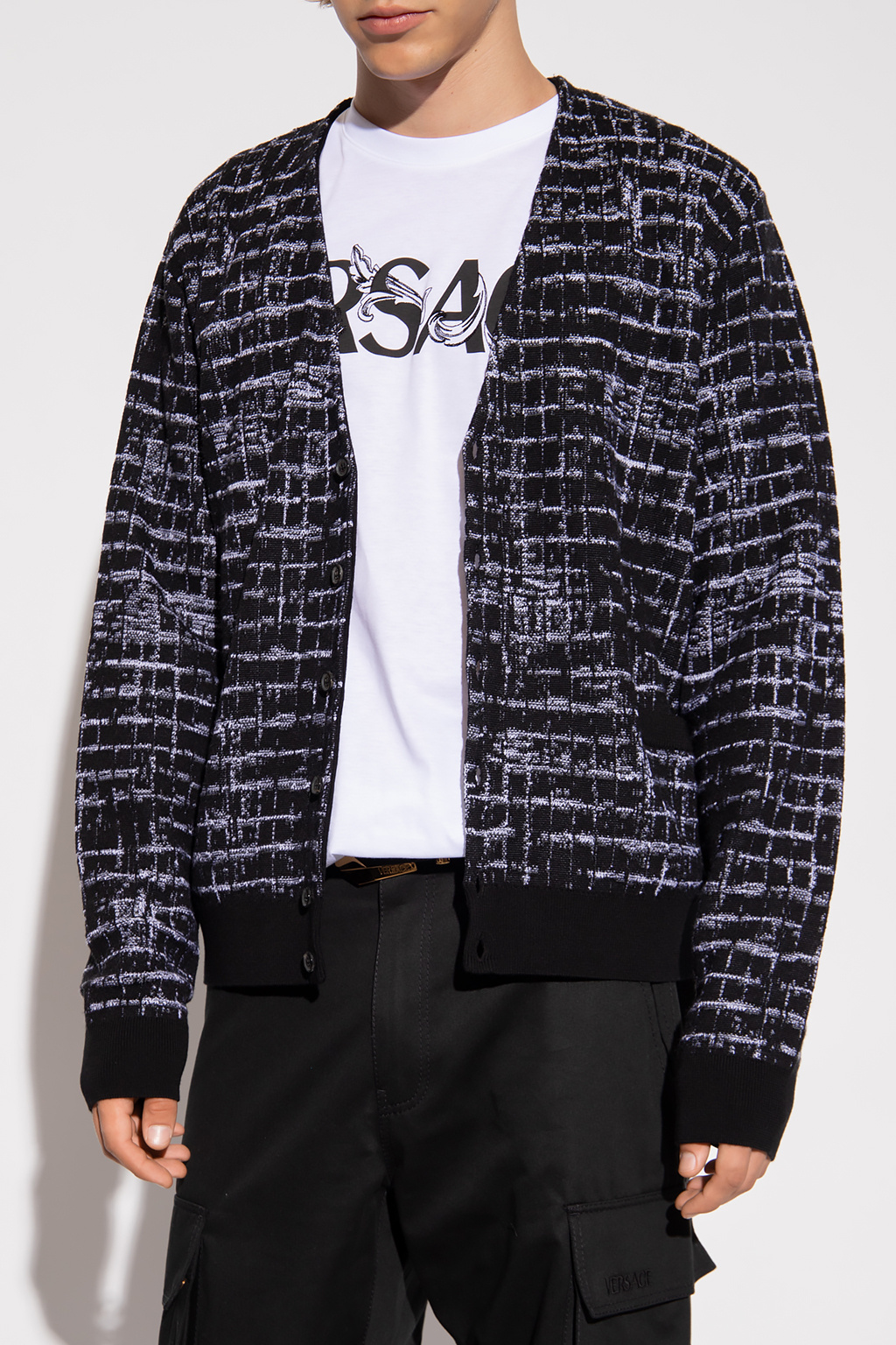 Versace Wool cardigan