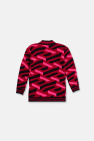 Versace Kids RED La Greca cardigan