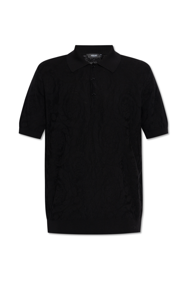 Polo with "Barocco" pattern od Versace