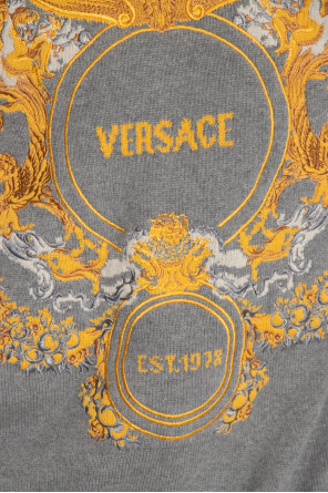 Versace Prada single-breasted fitted jacket