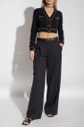 Versace BLACK Cropped cardigan