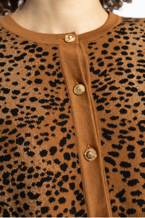 Versace Cardigan with animal motif