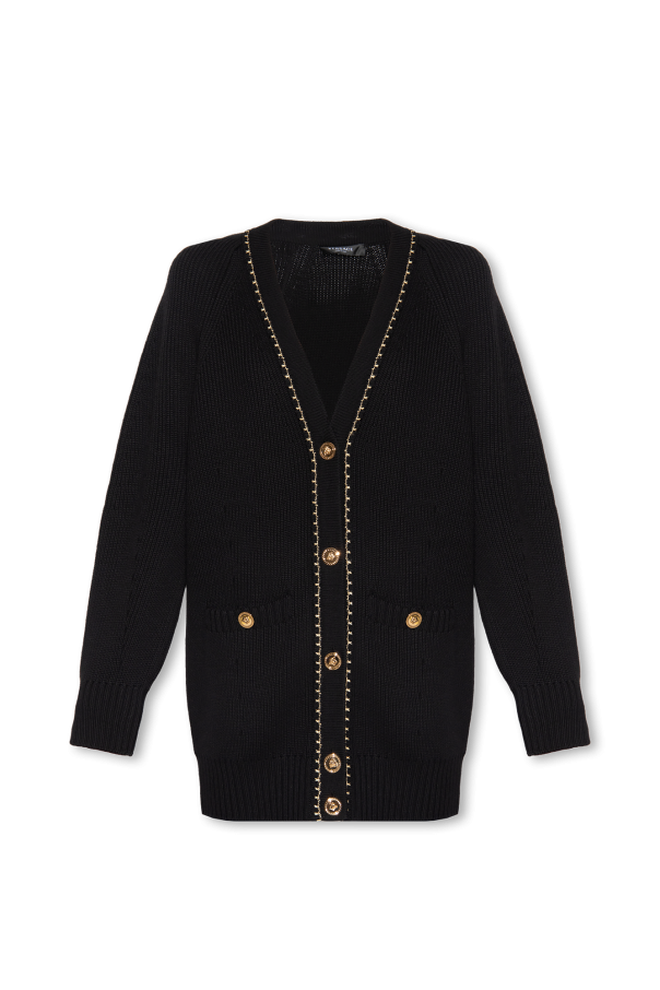 Versace Relaxed-fitting cardigan