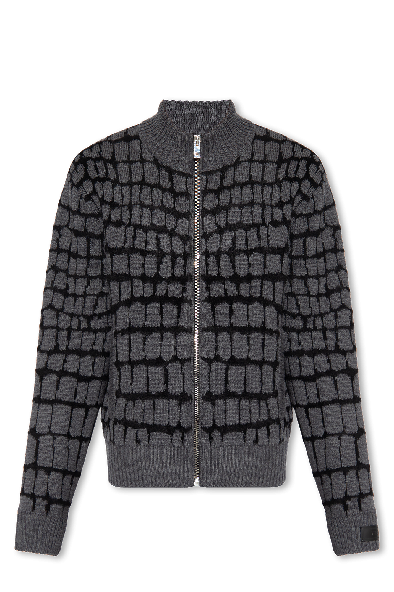 Versace Cardigan with standing collar