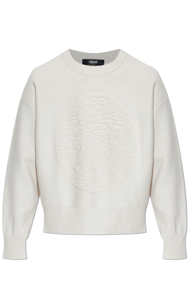 Versace Pullover mit Medusakopf