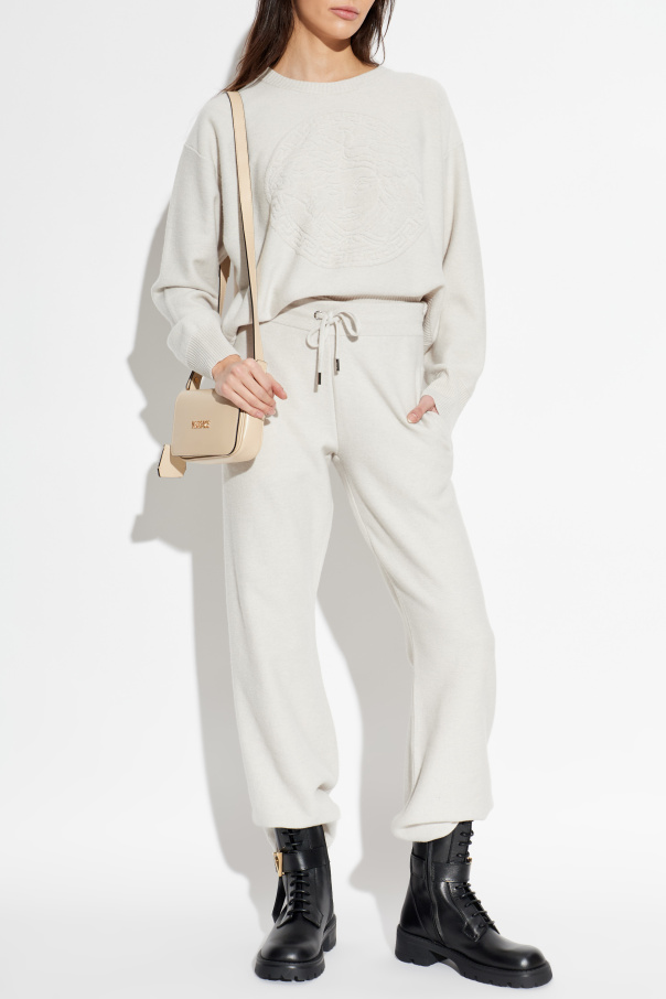 Versace Pullover mit Medusakopf