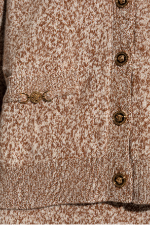 Versace Cardigan with decorative appliqués