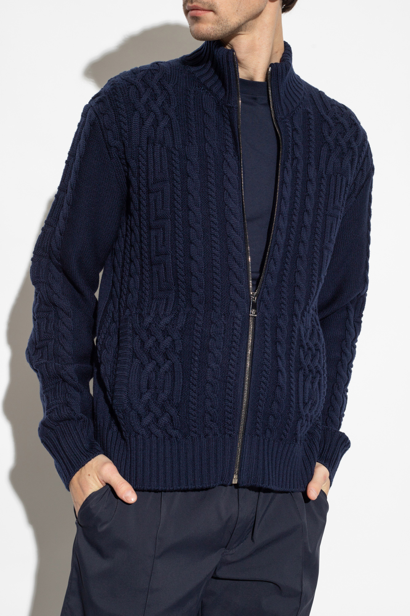 Versace Wool cardigan