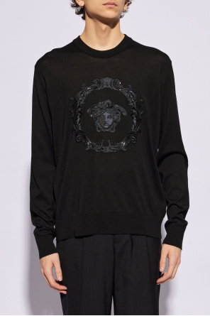 Versace Embroidered sweater